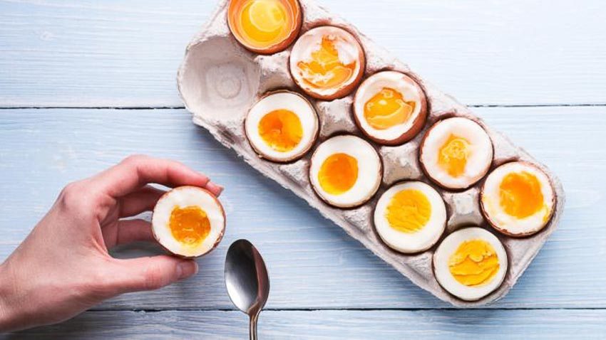 Cẩn thận với trứng luộc