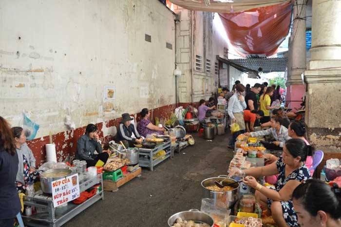 Hẻm ăn vặt ở Hồ Chí Minh