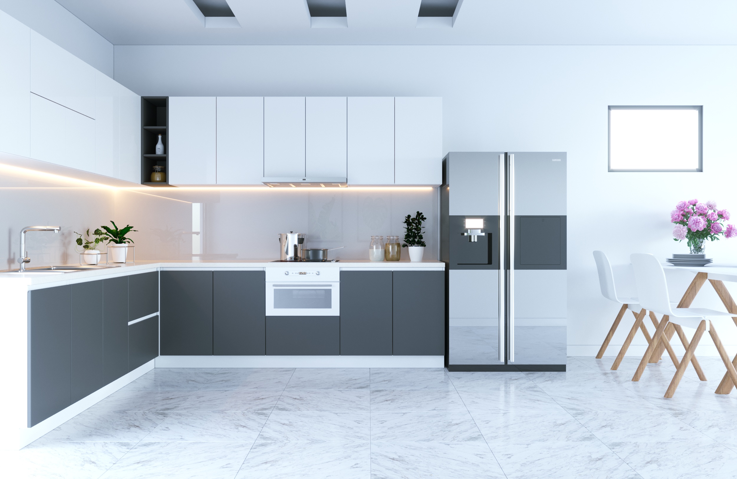 Không gian bếp hiện đại luôn thu hút mọi nhà bếp. Hãy tìm kiếm hình ảnh trang trí nội thất bếp hiện đại để cho ra một không gian bếp sang trọng, tiện nghi và đẳng cấp.