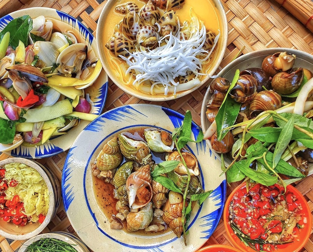 Ốc Sài Gòn - Thiên đường khám phá đồ ăn xứ biển