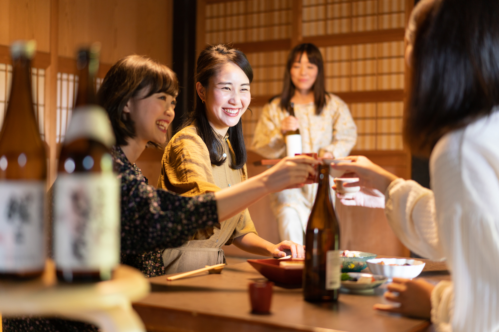 cách uống rượu sake